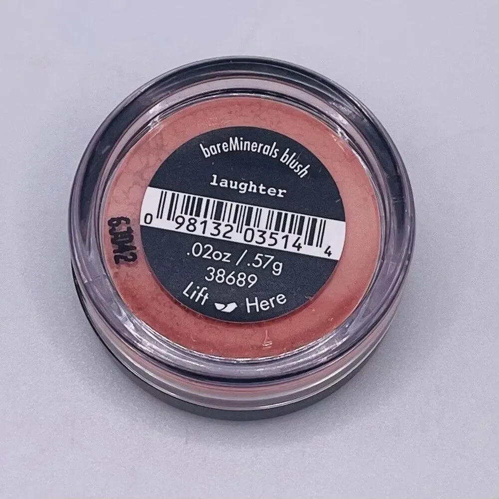id bareMinerals LAUGHTER All Over Face Color Blush .02oz New